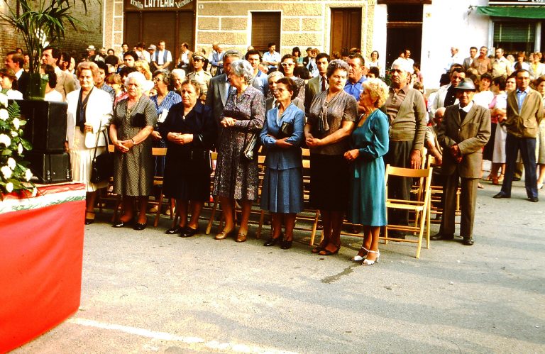 La giornata Europea festeggiata a Corneliano nel 1982