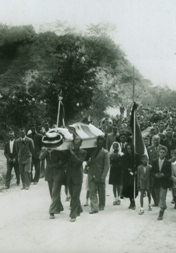 Funerale Di Massimo Bellocchia nel 1943 a Monteu Roero